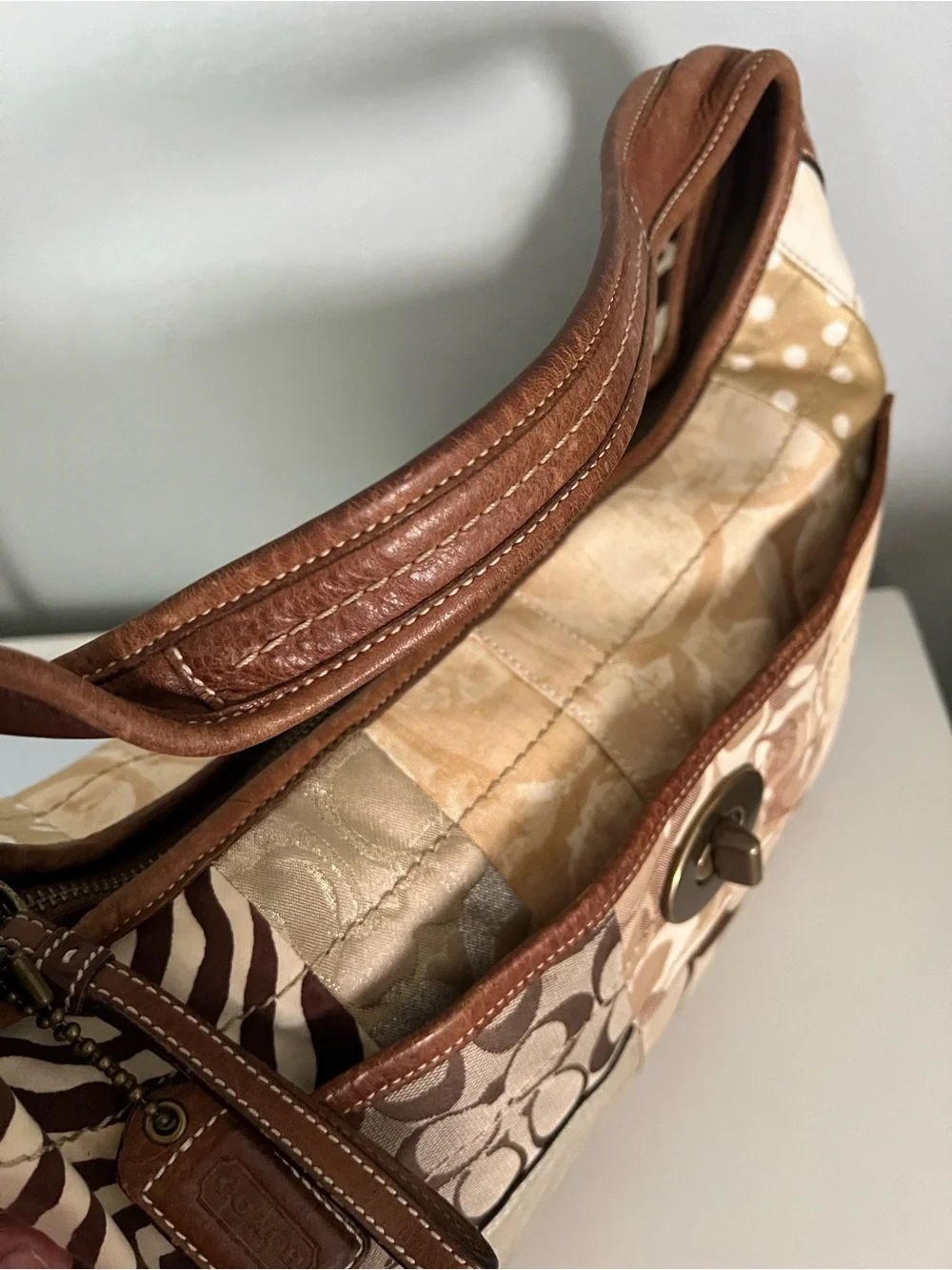 Coach XL Ergo Patchwork Hobo #10809 LIMITED EDITION